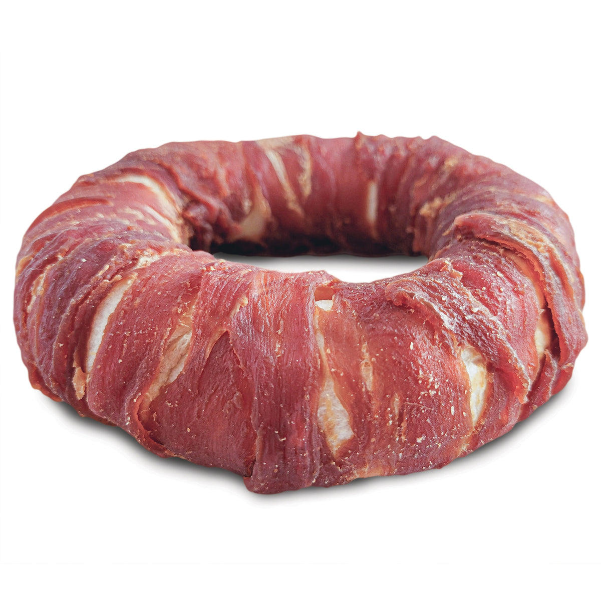 Beignet de cuir brut enrobés de canard Snack Bar Dogit, 1 unité, diam. 13,9 - 15,2 cm (5,5 - 6 po) - La niche&amp;moi