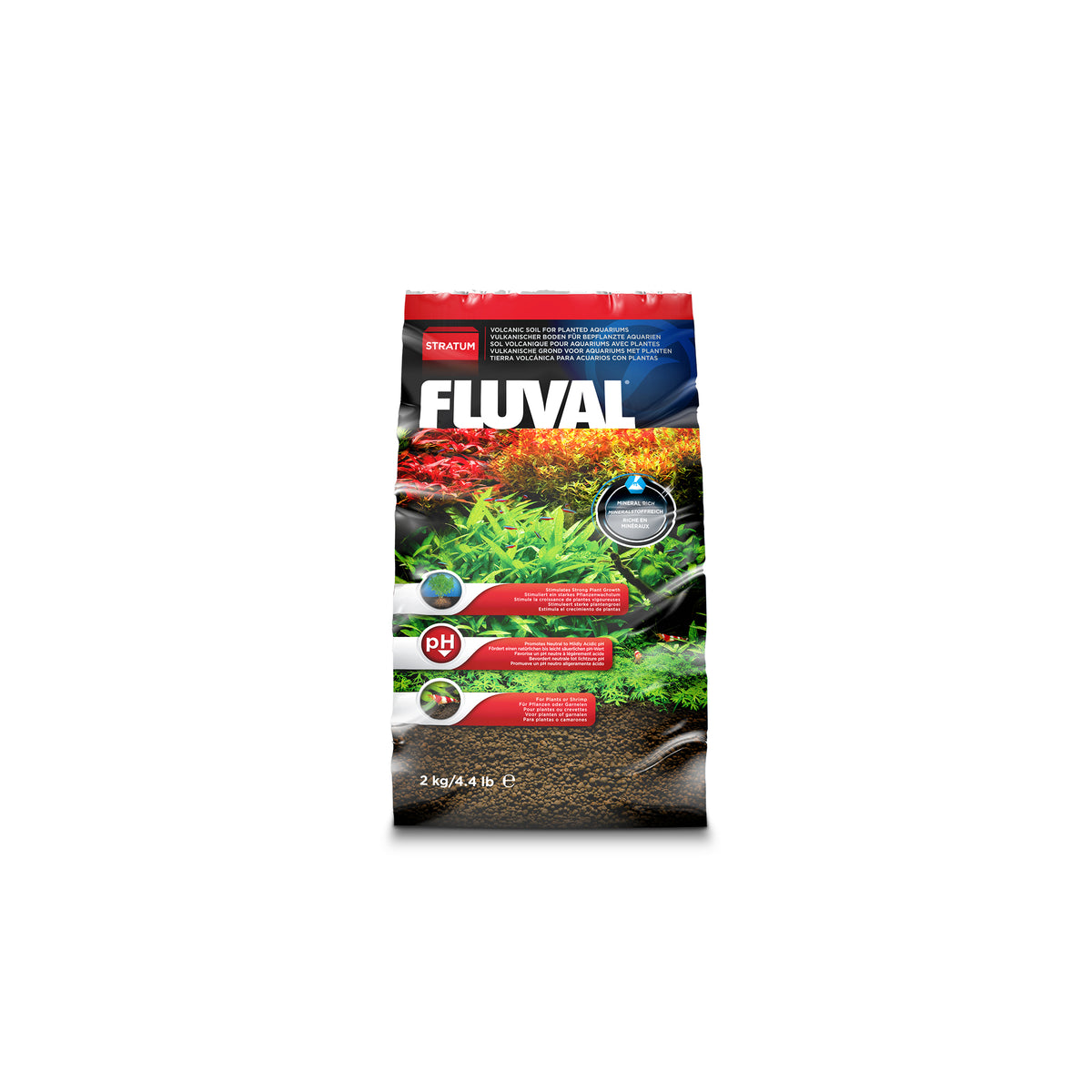 Substrat Stratum Fluval pour plantes et crevettes - La niche&amp;moi