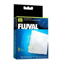 Blocs de polyester/mousse pour filtre à moteur Fluval C2, paquet de 3 - La niche&moi