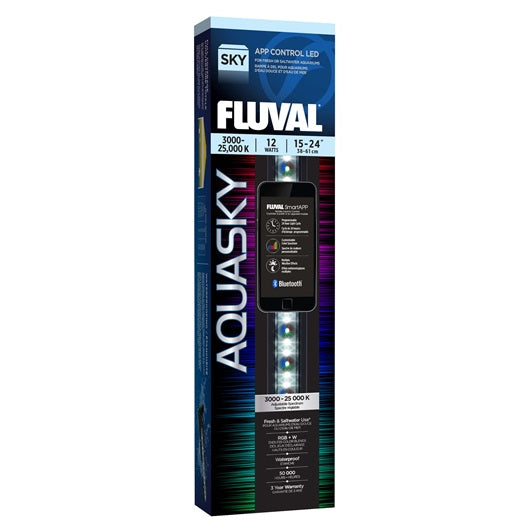 Fluval Aquasky LED with Bluetooth - 12 W - 38-61 cm (15-24 in)