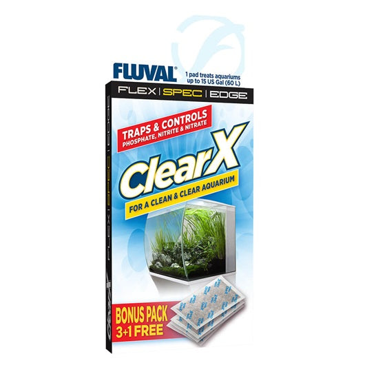 Masse filtrante ClearX Fluval, paquet de 4 - La niche&moi