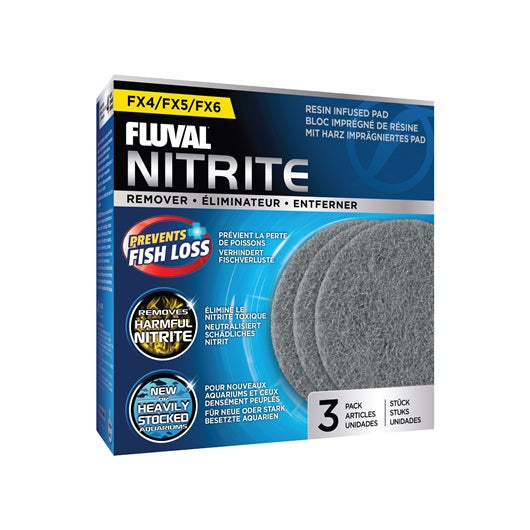 Éliminateur de nitrite pour filtres extérieurs Fluval FX4/FX5/FX6, paquet de 3 - La niche&amp;moi