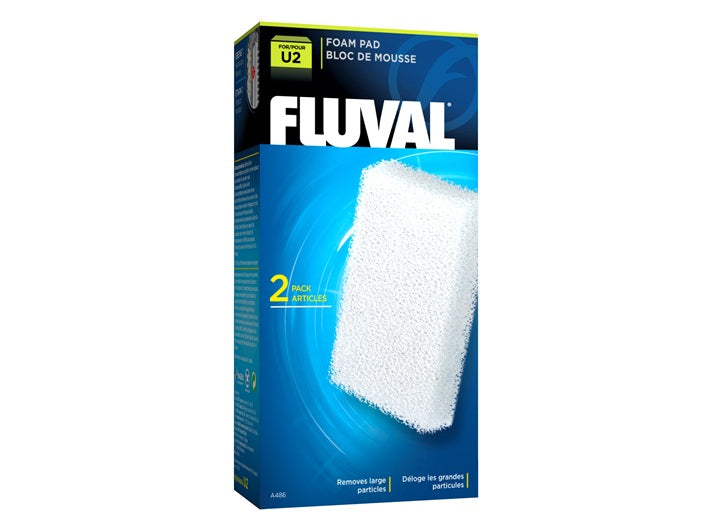 Fluval inU2 in Foam Pad - 2 Pack