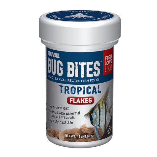 Flocons Bug Bites Fluval pour poissons tropicaux - La niche&moi