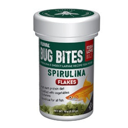 Flocons Bug Bites Fluval avec spiruline - La niche&amp;moi