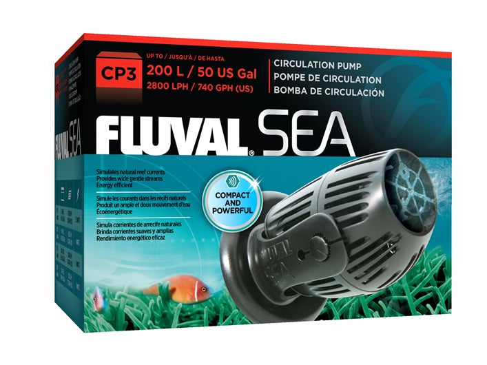 Pompe de circulation Fluval Sea CP3, 5 W, 2 800 L/h (740 gal US/h) - La niche&moi