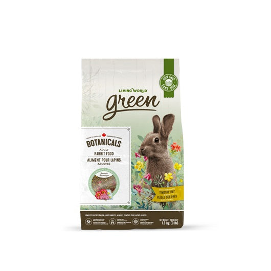 Aliment Botanicals Living World Green pour lapins adultes - La niche&amp;moi