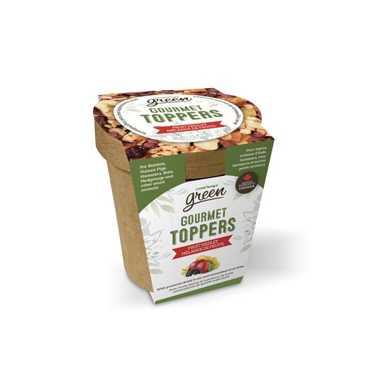 Gourmet Toppers Living World Green, Mélange de fruits, 215 g (7,6 oz) - La niche&amp;moi