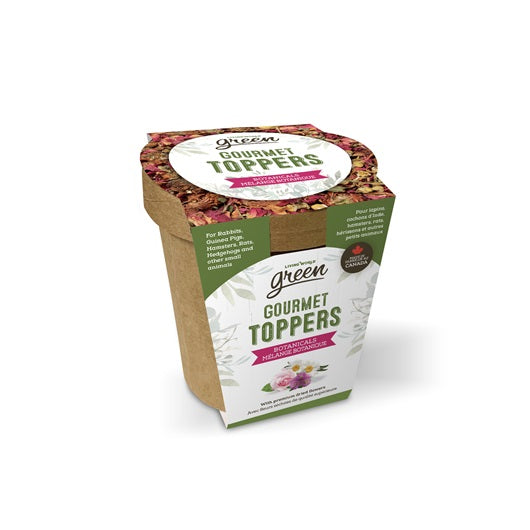 Gourmet Toppers Living World Green, Mélange botanique, 35 g (1,2 oz) - La niche&moi