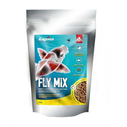 Mélange alimentaire Fly Mix Laguna à base d’insectes pour poissons de bassin et koïs - La niche&amp;moi
