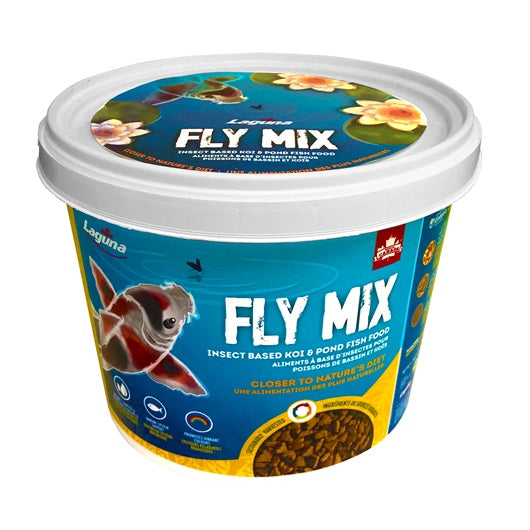Mélange alimentaire Fly Mix Laguna à base d’insectes pour poissons de bassin et koïs - La niche&amp;moi