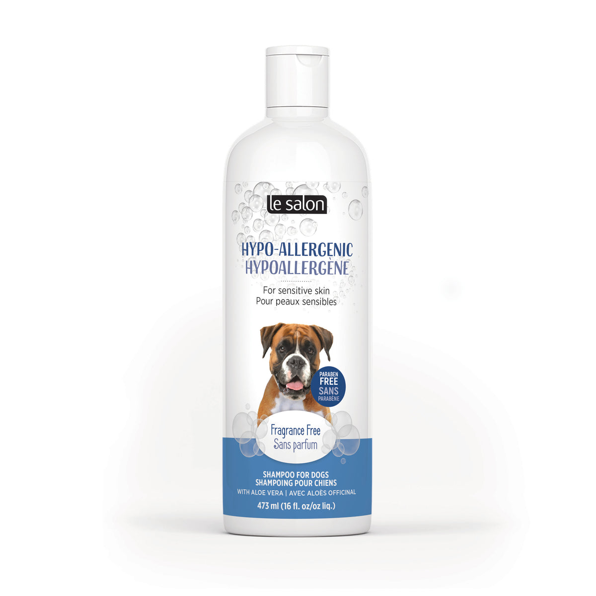 Shampoing hypoallergène Le Salon pour chiens, sans parfum, 473 ml (16 oz) - La niche&amp;moi