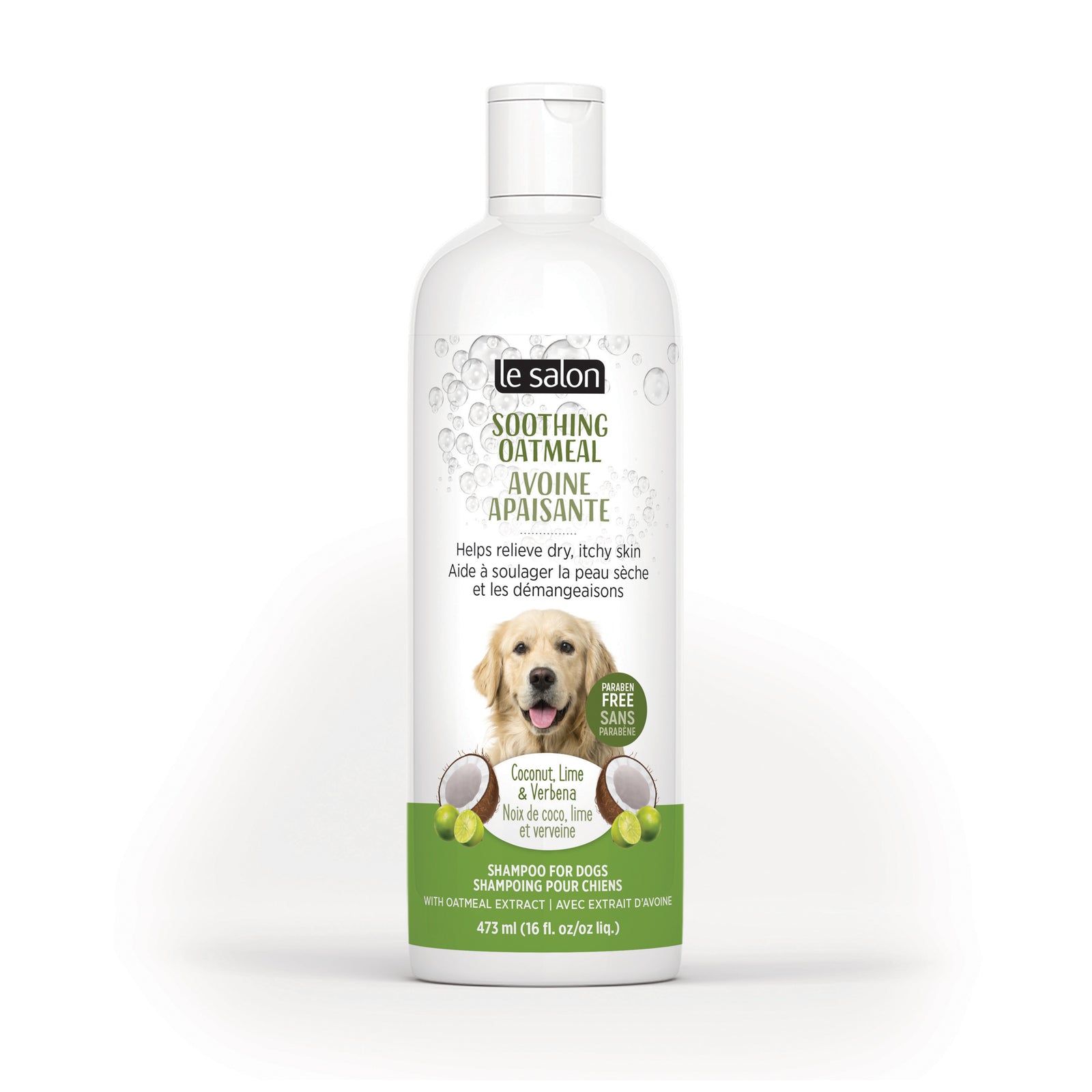 Shampoing Le Salon à l’avoine apaisante pour chiens, 473 ml (16 oz) - La niche&moi