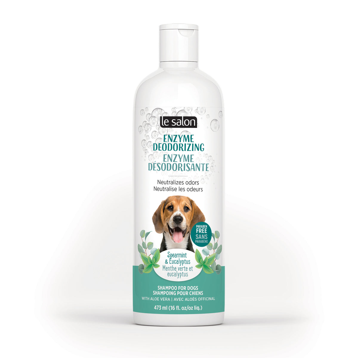 Shampoing Le Salon avec enzyme désodorisante pour chiens, 473 ml (16 oz) - La niche&amp;moi
