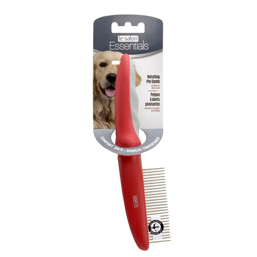 Le Salon Essentials Dog Rotating Pin Comb