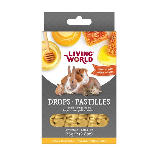 Régals Living World pour petits animaux, pastilles, arôme de miel, 75 g (2,6 oz) - La niche&moi