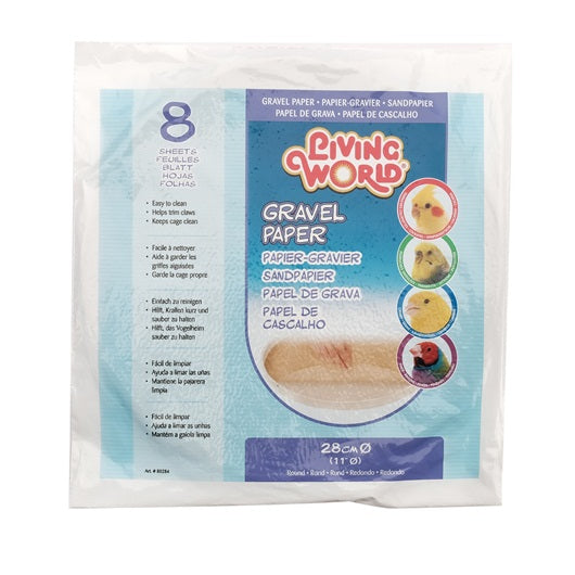 Papier-gravier Living World, paquet de 8 - La niche&amp;moi