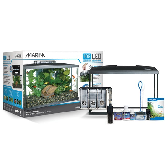 Aquarium équipé 10G Marina, 38 L (10 gal US) - La niche&moi