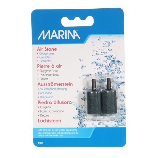 Pierres à air cylindriques Marina, 2,84 cm (1,5 po), paquet de 2 - La niche&moi