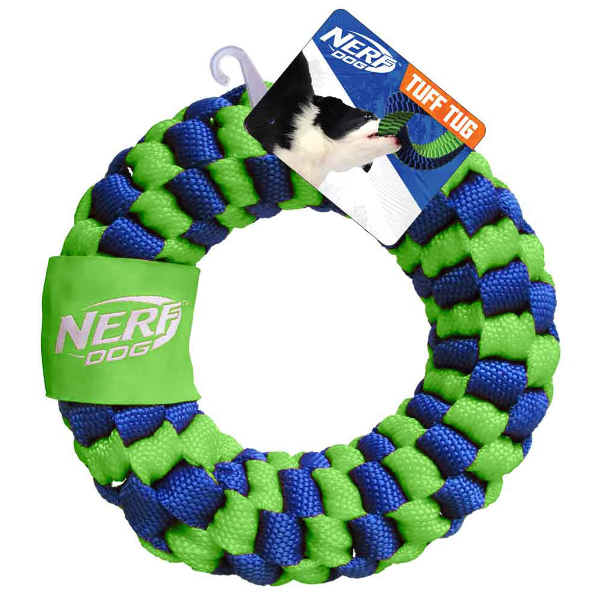 Scoubidou en anneau Nerf Dog, Diam. 15 cm (6 po) - La niche&amp;moi