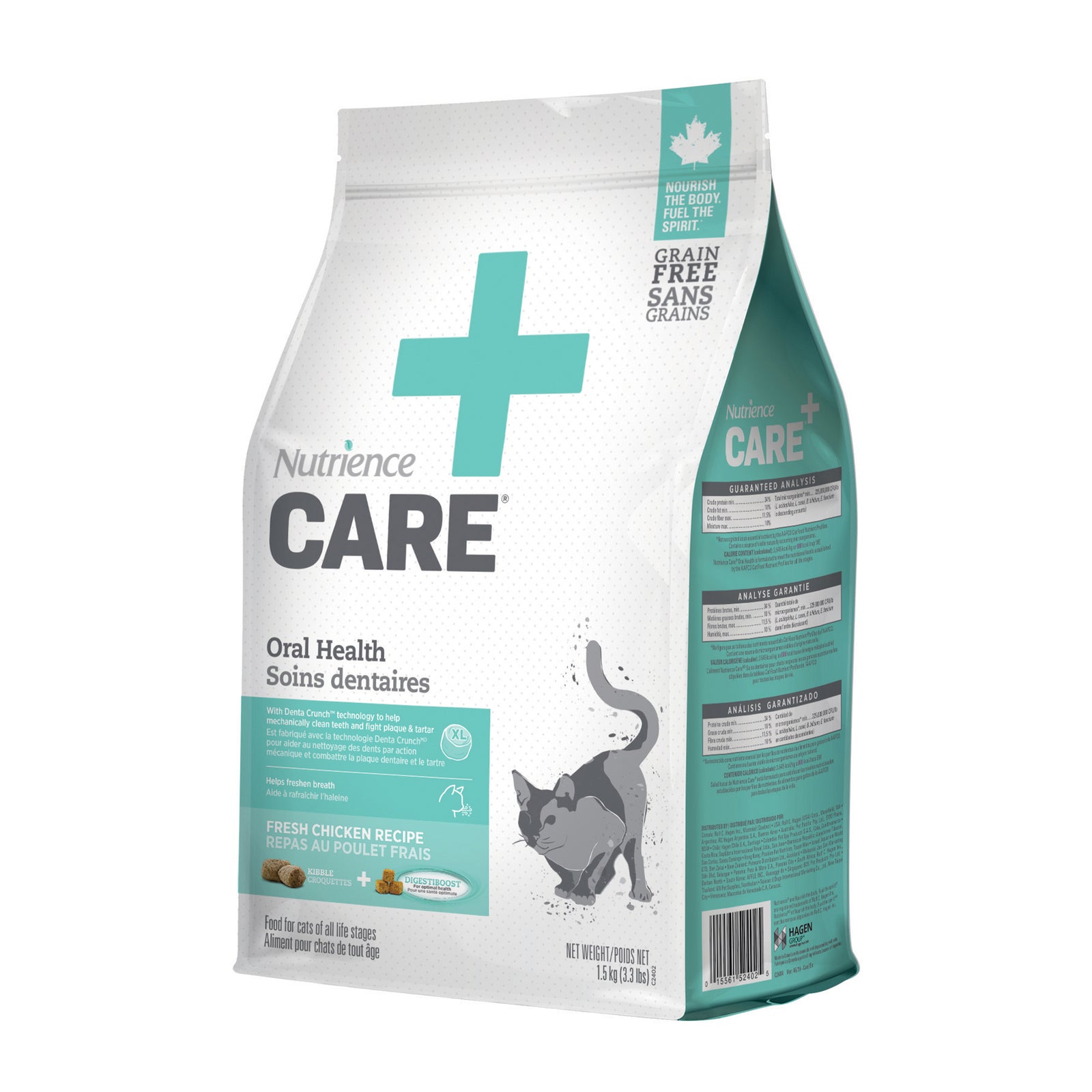 Aliment Nutrience Care Soins dentaires pour chats - La niche&moi