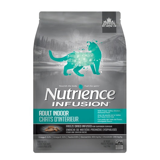 Aliment Nutrience Infusion pour chats d’intérieur adultes, Poulet - La niche&moi