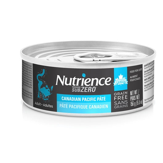 Pâté Nutrience SubZero Sans grains pour chats adultes, Pacifique canadien, 156 g (5,5 oz) - La niche&moi