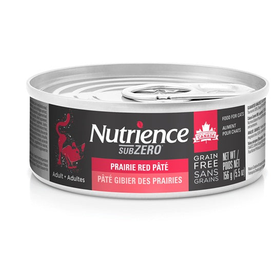 Pâté Nutrience SubZero Sans grains pour chats adultes, Gibier des Prairies, 156 g (5,5 oz) - La niche&amp;moi