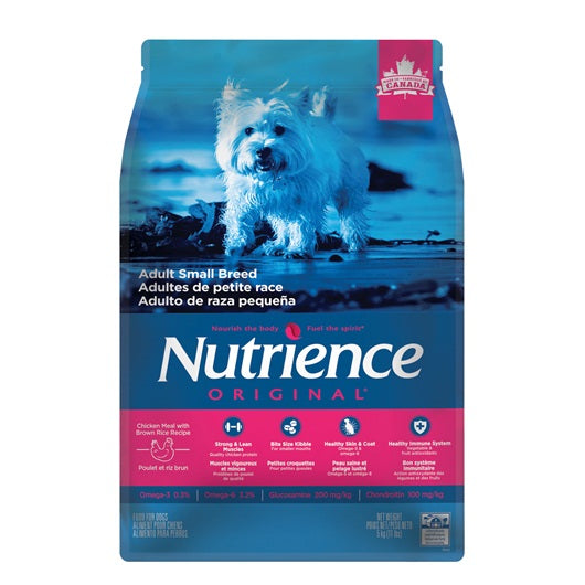 Nutrience Original, Adultes de petite race, Poulet et riz brun - La niche&amp;moi