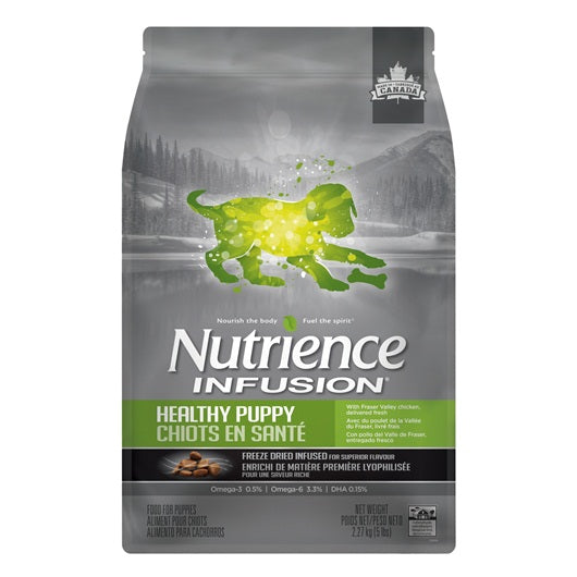 Nutrience Infusion pour chiots en santé, Poulet - La niche&amp;moi