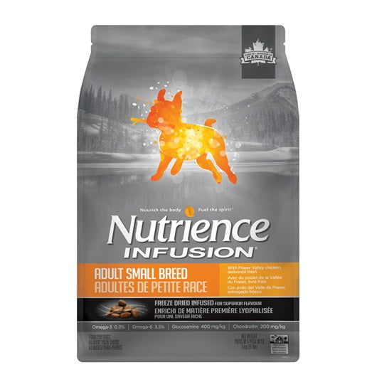 Nutrience Infusion pour chiens adultes de petite race, Poulet - La niche&amp;moi