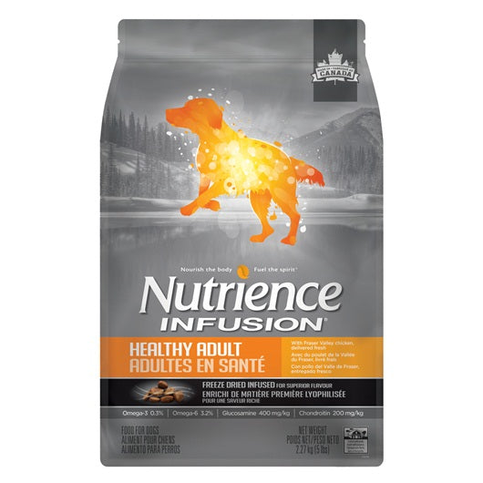 Nutrience Infusion pour chiens adultes en santé, Poulet - La niche&moi