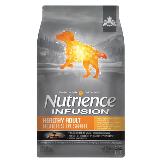 Nutrience Infusion pour chiens adultes en santé, Poulet - La niche&amp;moi