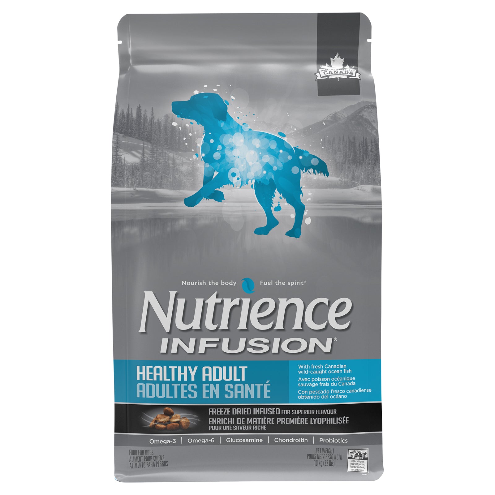 Nutrience Infusion, Chiens adultes en santé, Poisson océanique - La niche&moi