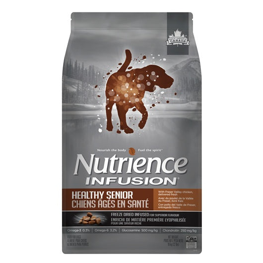 Nutrience Infusion pour chiens âgés en santé, 10 kg - La niche&amp;moi