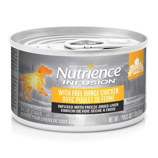 Pâté Nutrience Infusion, Poulet de ferme, 170 g (6 oz) - La niche&amp;moi