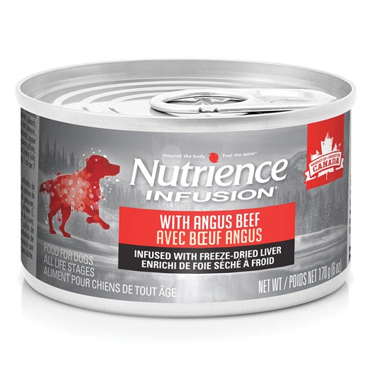 Pâté Nutrience Infusion, Bœuf Angus canadien, 170 g (6 oz) - La niche&moi
