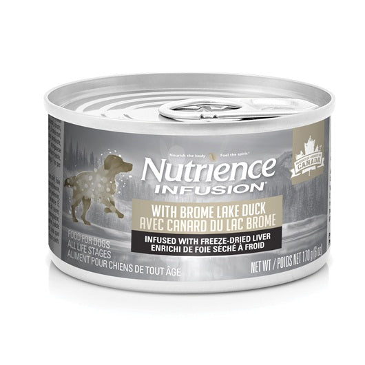 Pâté Nutrience Infusion, Canard du lac Brome, 170 g (6 oz) - La niche&moi