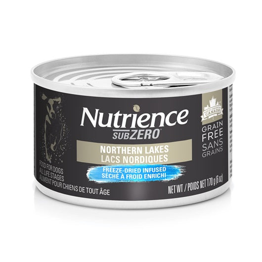 Pâté Nutrience SubZero Sans grains Lacs nordiques pour chiens, 170 g (6 oz) - La niche&amp;moi