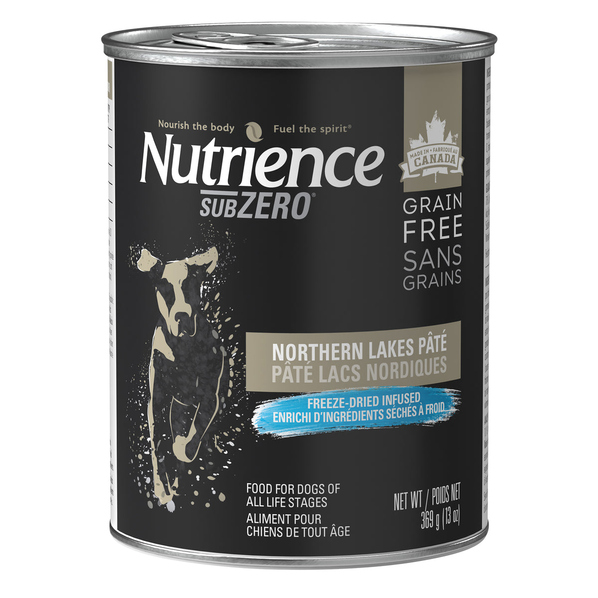 Pâté Nutrience SubZero Sans grains Lacs nordiques pour chiens, 369 g (13 oz) - La niche&amp;moi