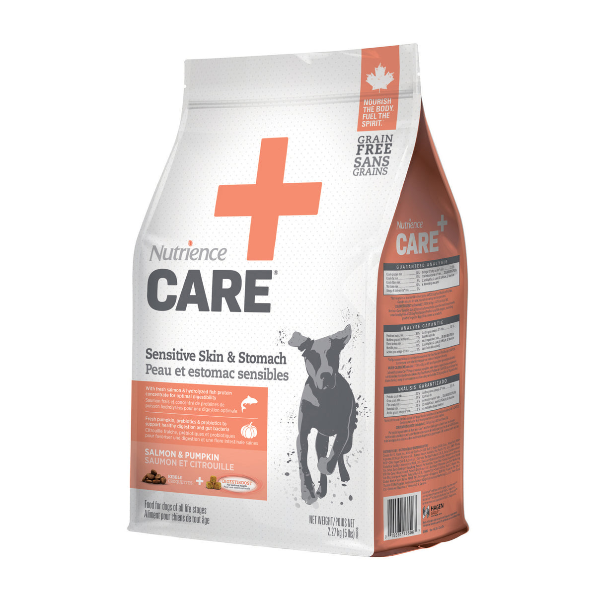 Nutrience Care Peau et estomac sensibles pour chiens - La niche&amp;moi