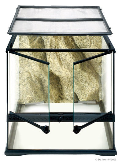 Terrarium en verre Exo Terra, petit, large, 45 x 45 x 45 cm (18 x 18 x 18 po)  ( Ramassage en magasin seulement)