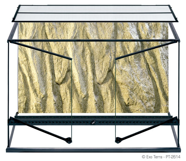 Exo Terra Glass Terrarium, Large, High, 90 x 45 x 60 cm (36 x 18 x 24 in)