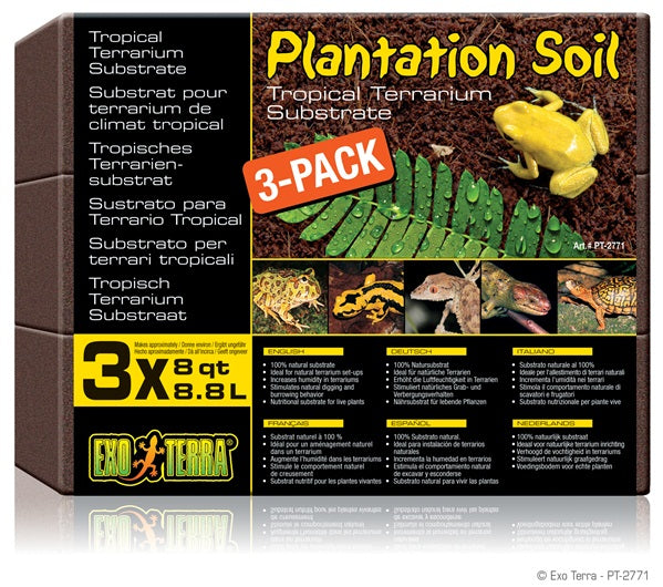 Terre pour plantation Exo Terra - La niche&amp;moi