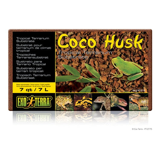 Substrat tropical Coco Husk Exo Terra, bloc, 8,8 L (8 pte)