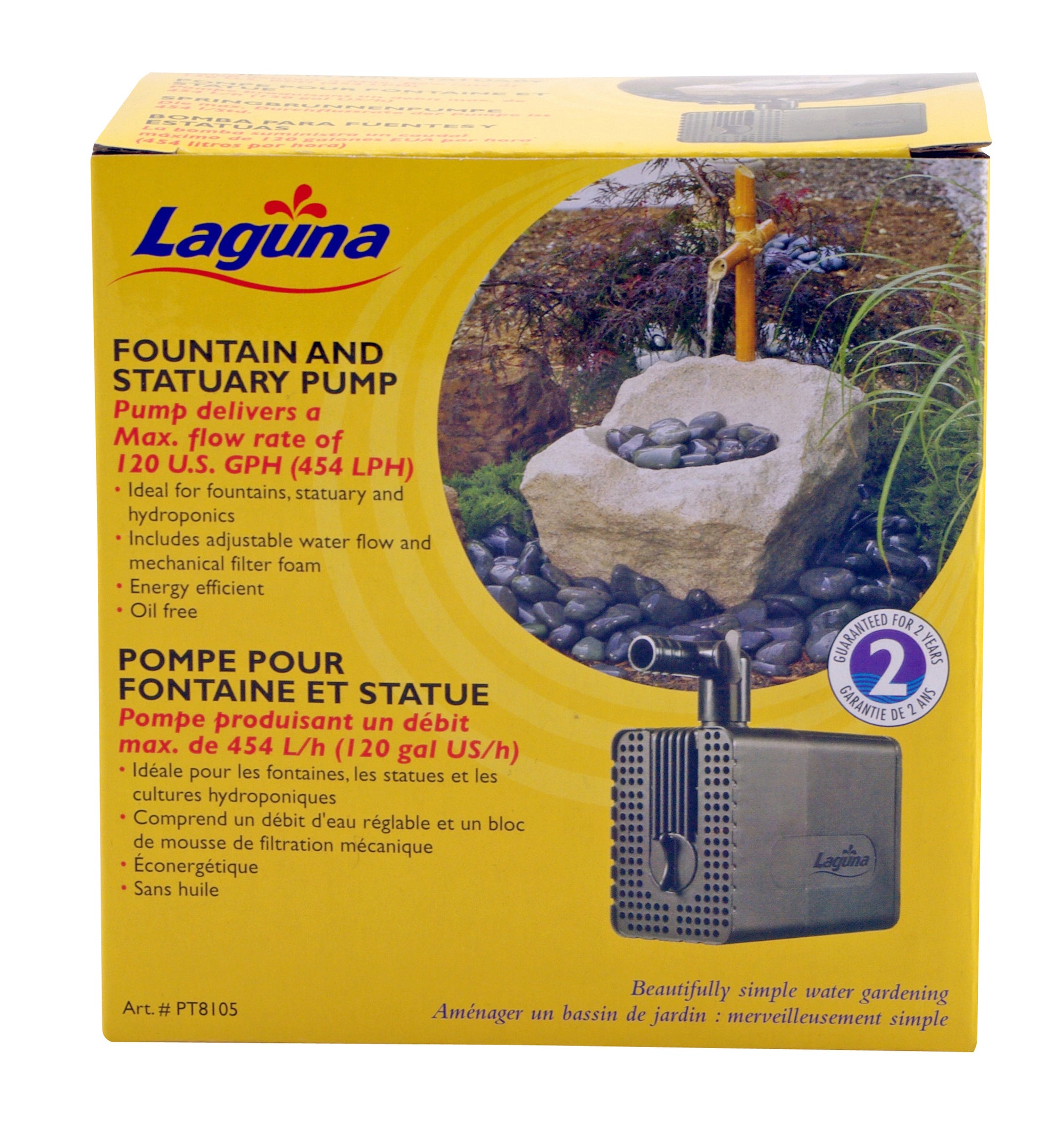 Laguna Submersible Water Pump - For ponds up to 908 L (240 US Gal)