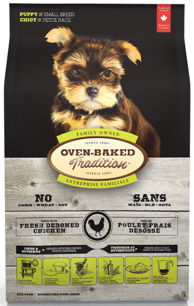 OVEN-BAKED FOOD FOR SMALL BREED PUPPIES – CHICKEN