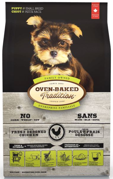 Oven-Baked Tradition NOURRITURE POUR CHIOT PETITE RACE – POULET - La niche&amp;moi