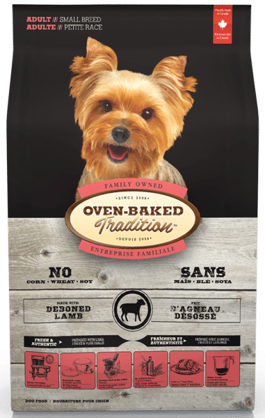 OVEN-BAKED FOOD FOR SMALL BREED ADULT DOGS – LAMB 2.27KG