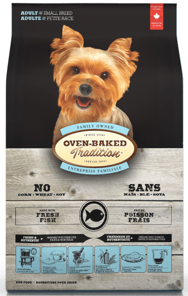 OVEN-BAKED FOOD FOR SMALL BREED ADULT DOGS – FISH 2.27KG